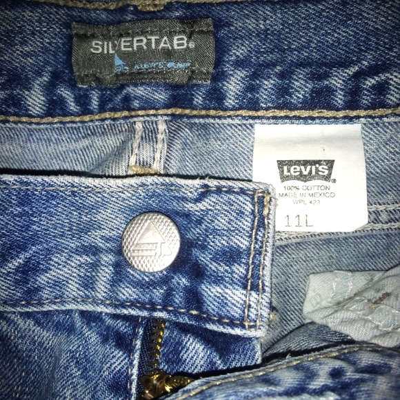 Vintage Levi's Silver Tab Jeans•Womens Size 11 Long - Picture 6 of 9